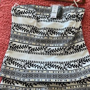 NWT White House Black Market Genevive bustier.